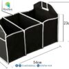 ⁦حقيبة تنظيم ثلاثي الحجرات⁩ - الصورة ⁦4⁩